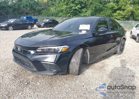 2022 Honda Civic Sport from USA, damaged, VIN 2HGFE2F5XNH568741